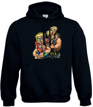 Hoody Motiv Buckliger beim Geier