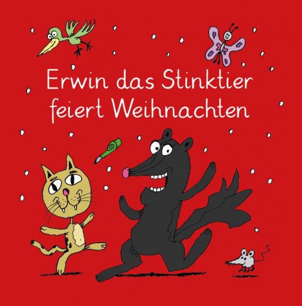 Erwin das Stinktier feiert Weihnachten