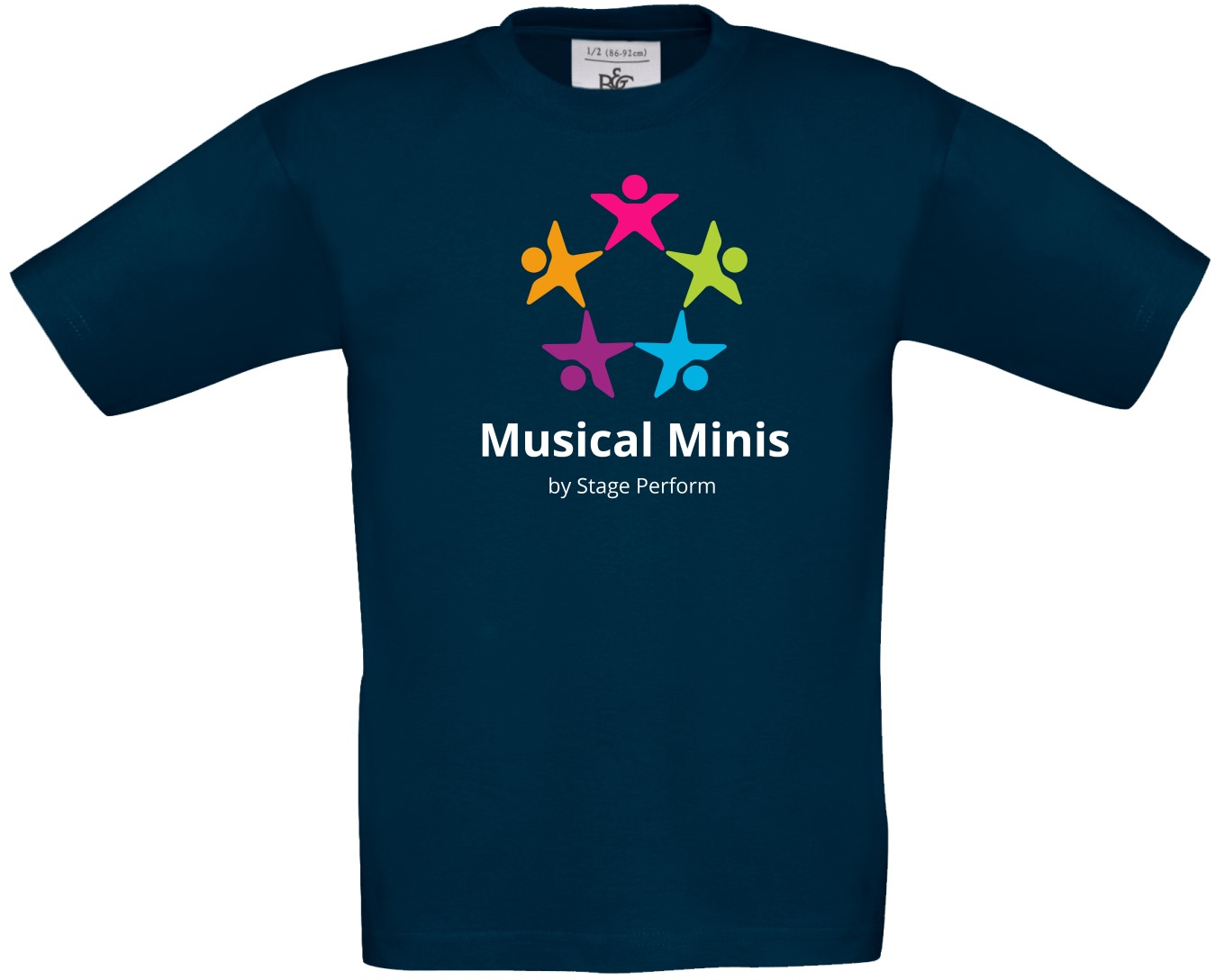 Musical Minis - Shirt navy (ohne Namen)