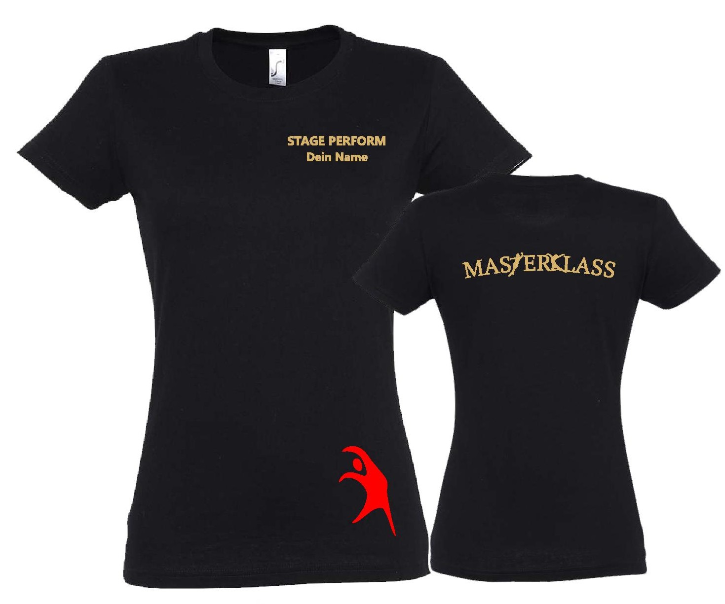 T-Shirt Masterclass mit Name [tailliert]