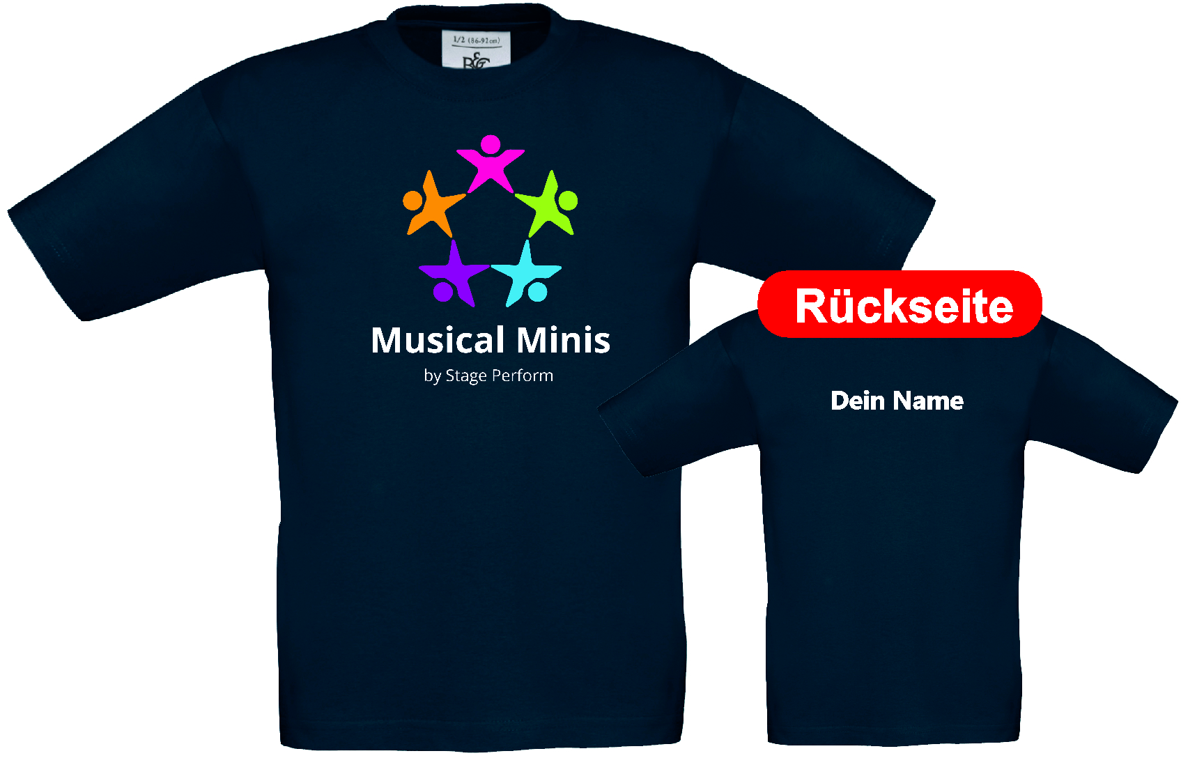 Musical Minis - Shirt navy