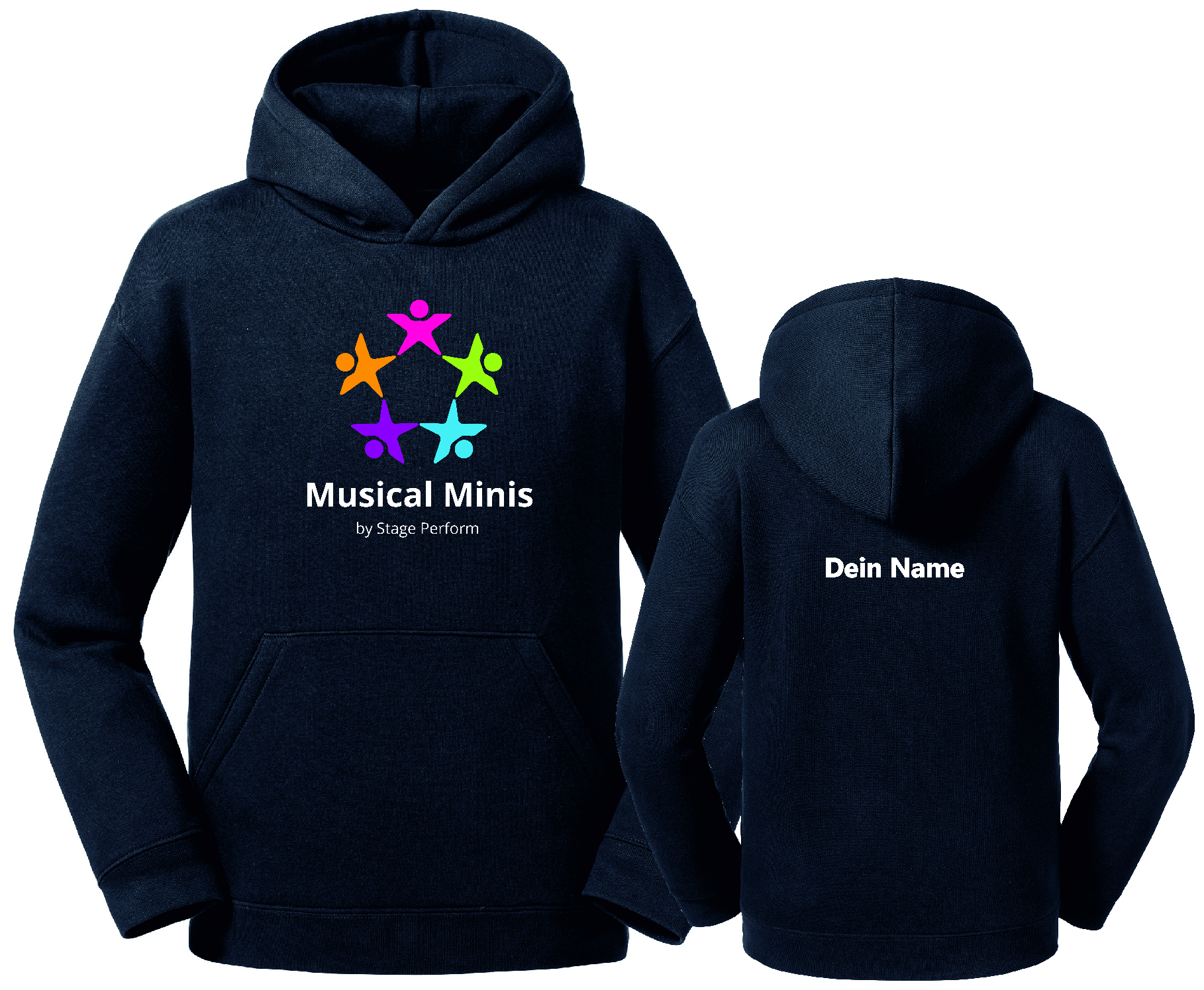 Musical Minis - Hoody navy incl. Name