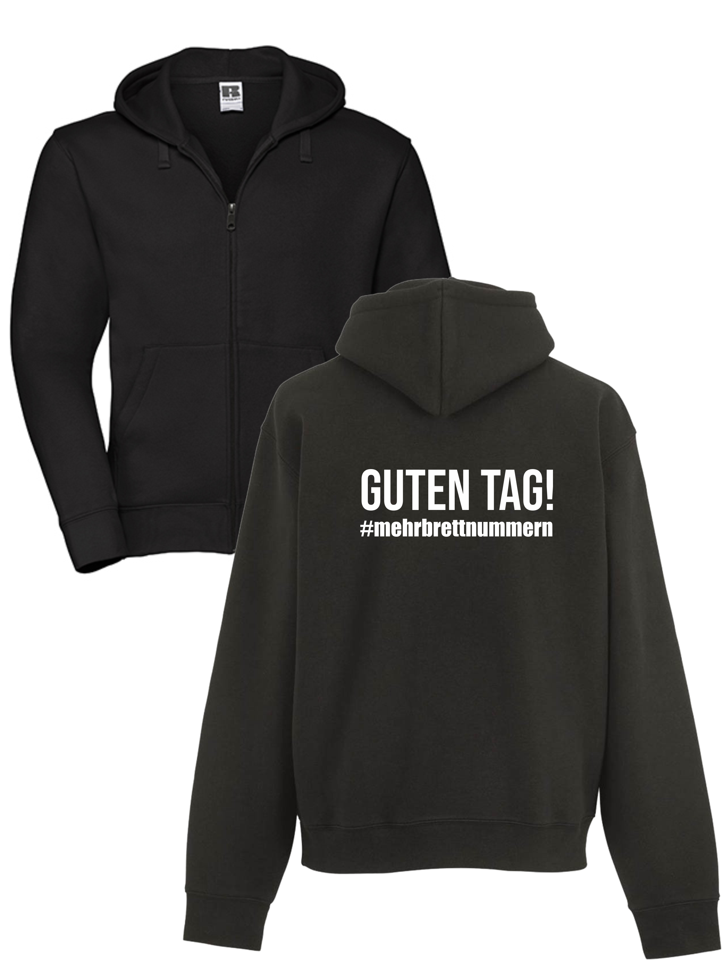 Guten Tag - Zipper [Rückendruck]