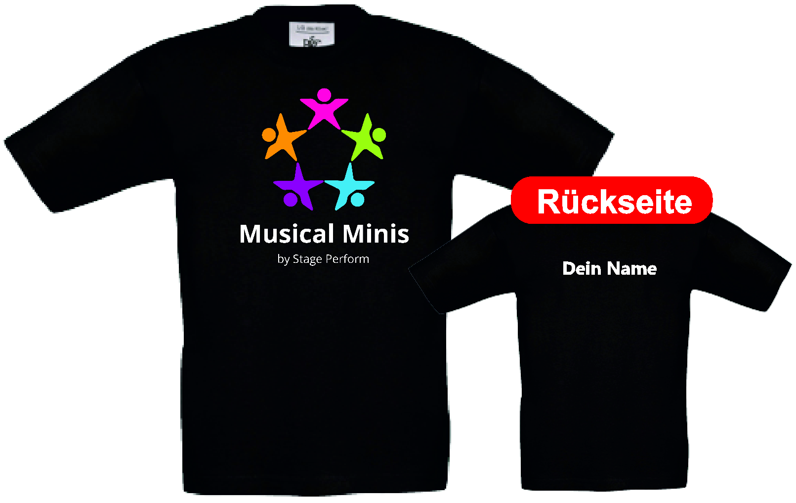 Musical Minis - Shirt schwarz