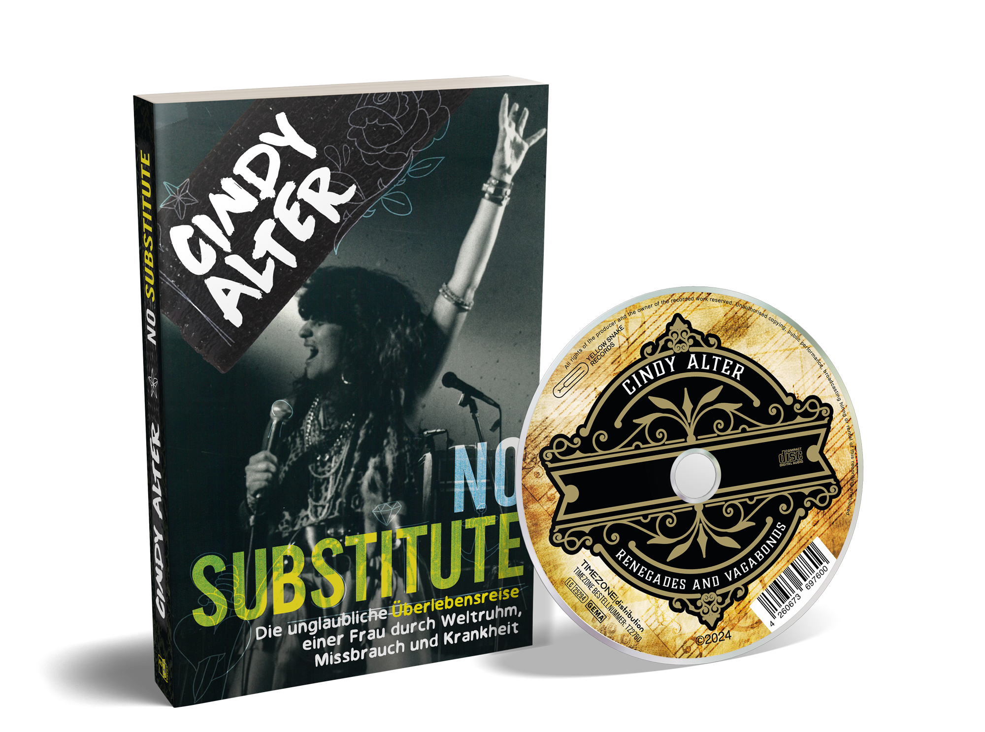 Cindy Alter - No Substitute (Buch + CD)
