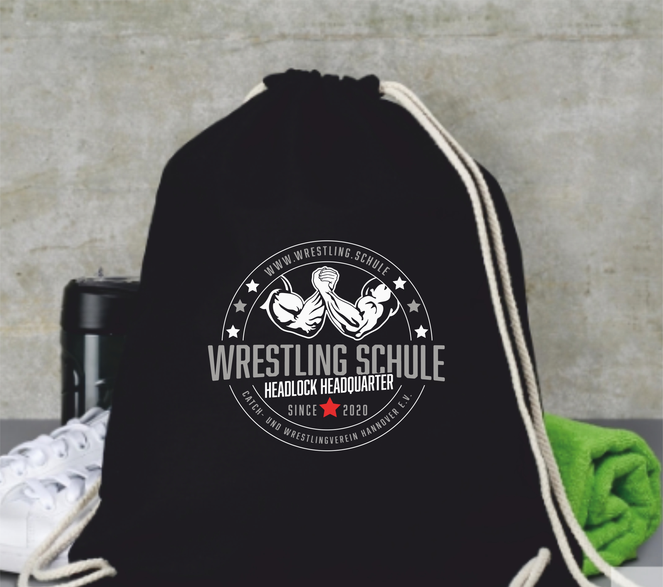 WRESTLING.SCHULE Festivalbeutel