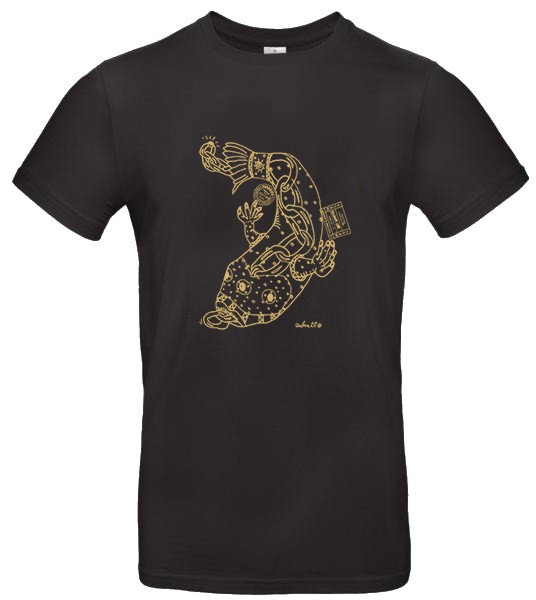 T-Shirt Motiv "Kettenfisch"