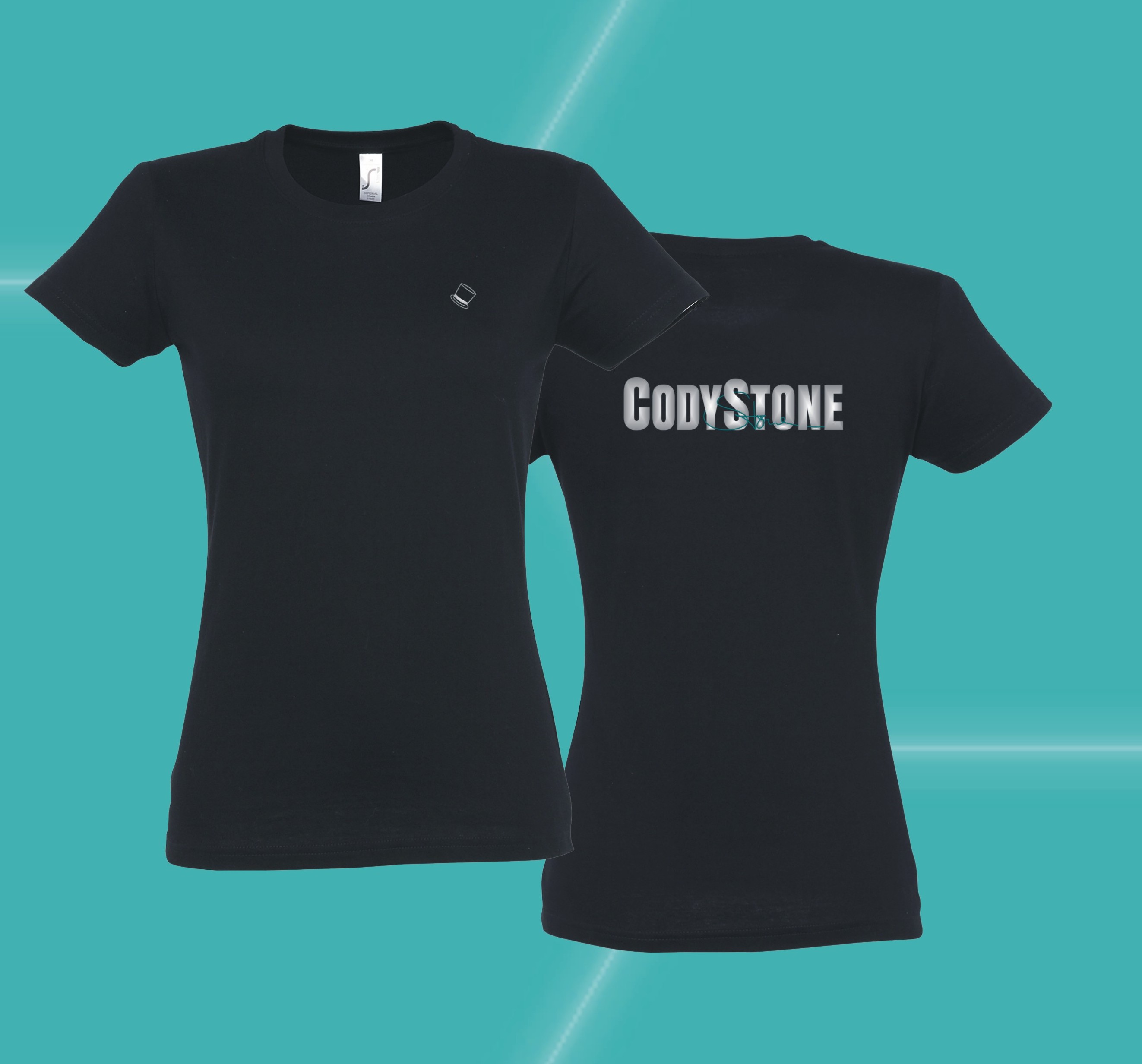 Shirt Zylinder (vorne) & Logo (hinten) [Girl Cut]