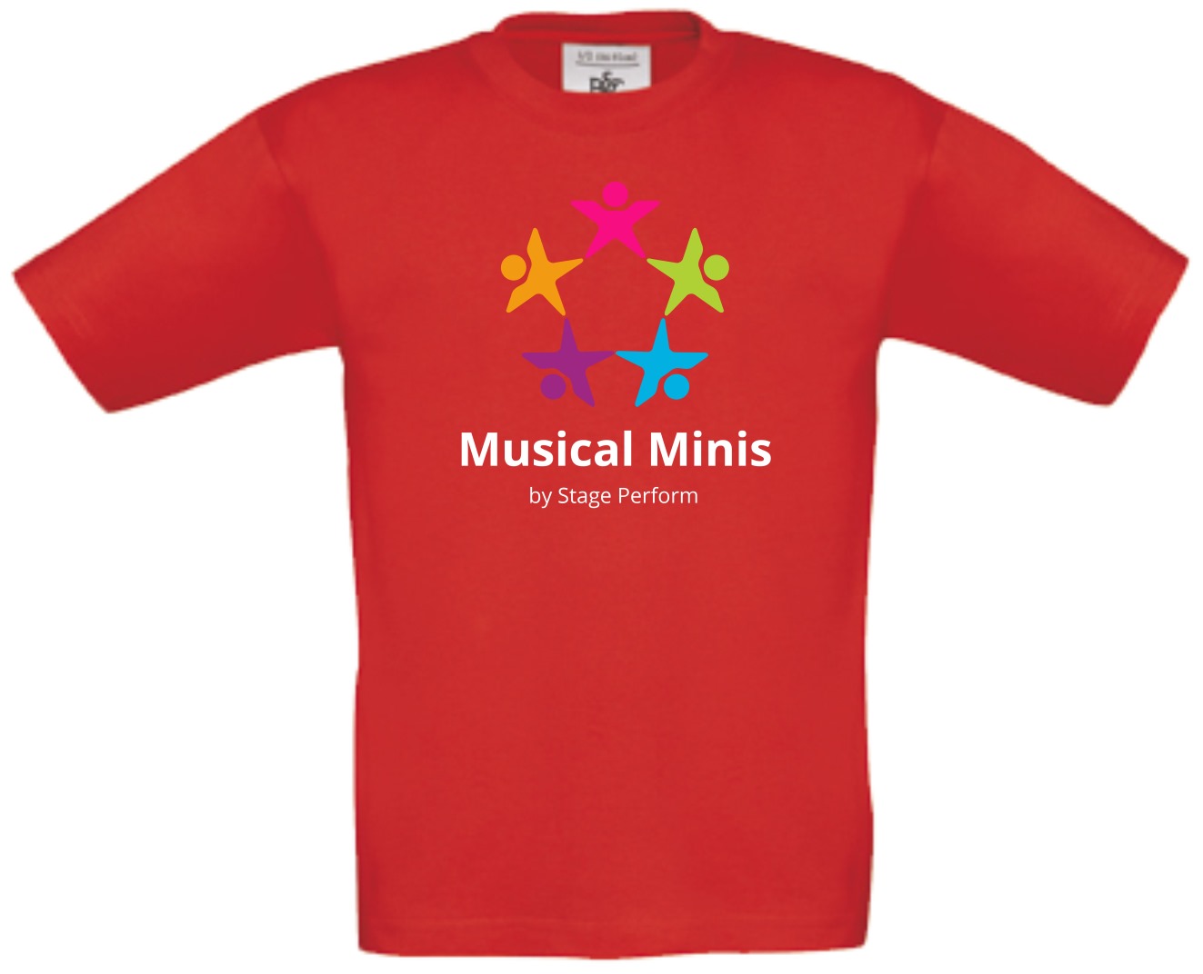 Musical Minis - Shirt rot (ohne Namen)