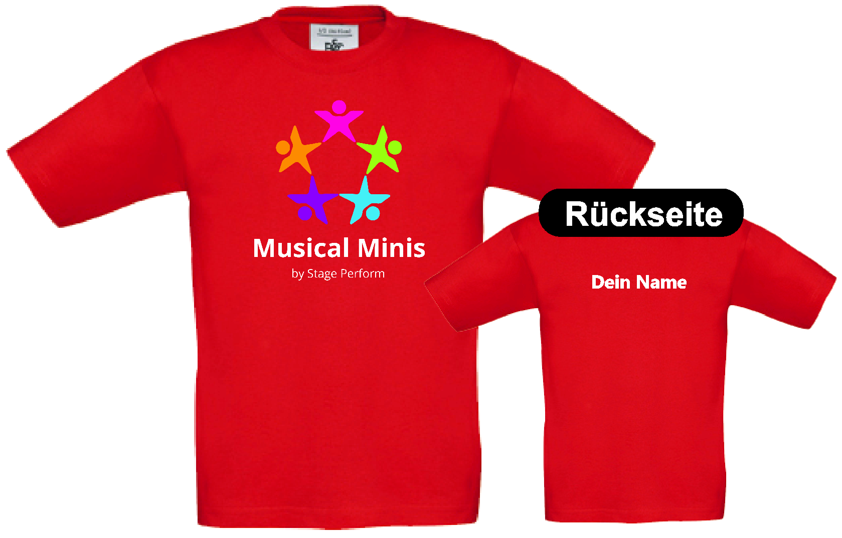 Musical Minis - Shirt rot